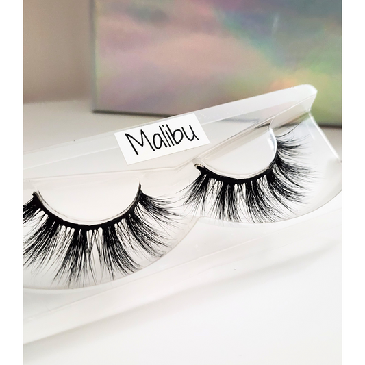 Lashes: 20mm Faux Eyelashes - Malibu