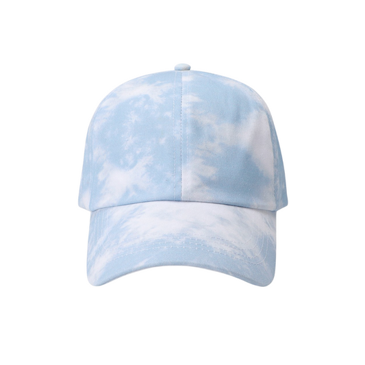 Hats: Tie Dye Hat - Sky Blue