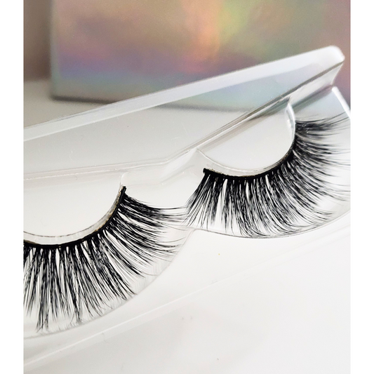 Lashes: 25mm Faux Eyelashes - Capri