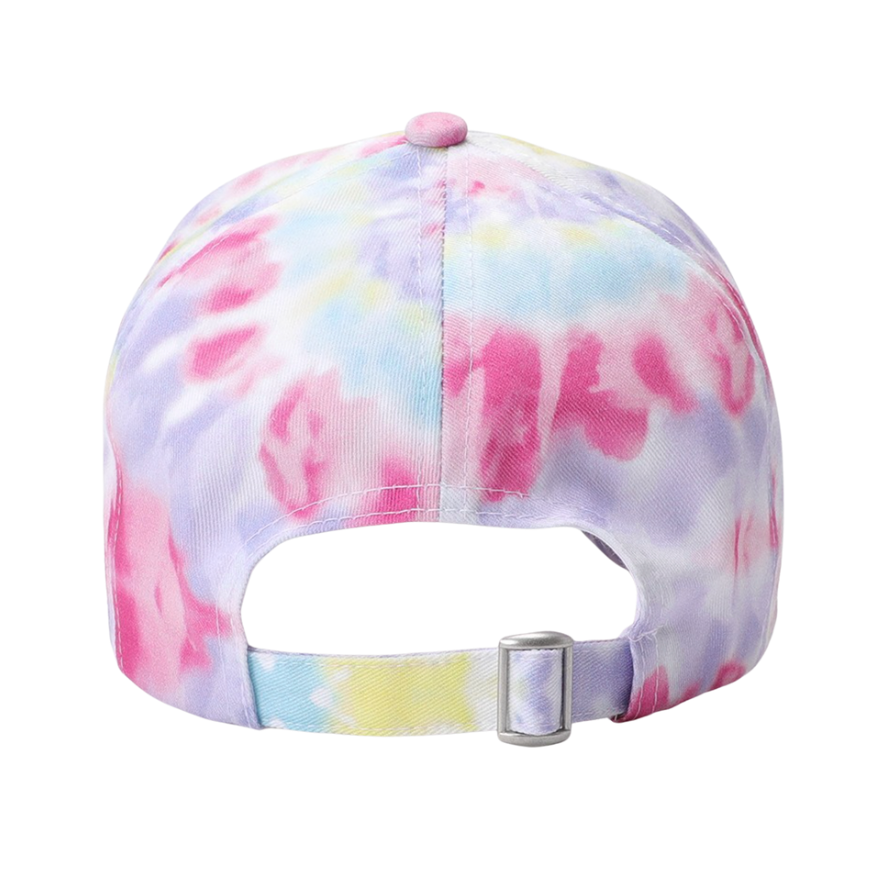 Hats: Tie Dye Hat - Fuchsia Bold