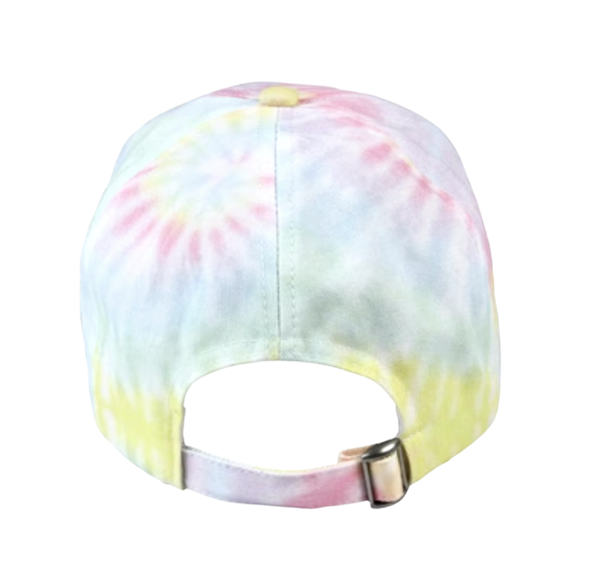 Hats: Tie Dye Hat - Pink Pastel